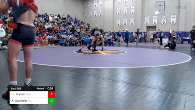 138 lbs Cons. Round 6 - Jayden Frazier, Paducah Tilghman vs Xavier Guerrero, Waukesha West
