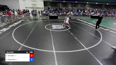 100 lbs Round Of 16 - Emma Grimes, PA vs Camryn Gresham, OH