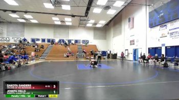 125 lbs Placement Matches (16 Team) - Dakota Sanders, College Of The Redwoods vs Joseph Mills, Modesto Junior College