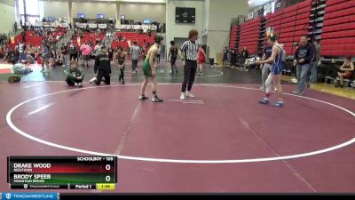 105 lbs Round 5 - Brody Speer, Mountain Brook vs Drake Wood, Reeltown