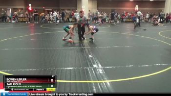 67 lbs Round 1 (6 Team) - Bowen Lefler, Untouchables vs Sam Rioux, Contenders Wrestling Academy Green