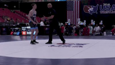 65 kg Rnd Of 16 - Jesse Mendez, Titan Mercury Wrestling Club (TMWC) vs Jacob Mann, New Jersey RTC