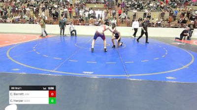 160 lbs Rr Rnd 1 - Charlie Barrett, Junior Hawks Wrestling Club vs Cameron Harper, Georgia