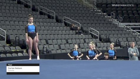 Carlee Nelson - Floor, Gymniks - 2022 Elevate the Stage Toledo presented by Promedica