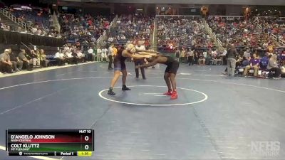 2A 220 lbs Quarterfinal - D`Angelo Johnson, Nash Central vs Colt Kluttz, Mt Pleasant