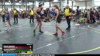 125 lbs Round 4 (6 Team) - Gavin Brown, Untouchables Black vs Ethan Harvey, Steel Valley