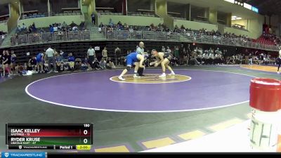 150 lbs Round 2 (6 Team) - Ryder Kruse, Lincoln East vs Isaac Kelley, Hastings