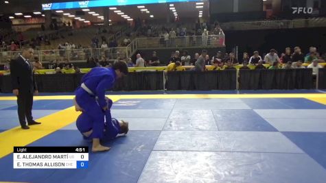 EDUARDO ALEJANDRO MARTÍNEZ LEYVA vs ETHAN THOMAS ALLISON 2024 Pan Jiu Jitsu IBJJF Championship