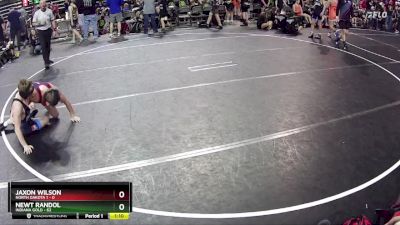 112 lbs Round 4 (6 Team) - Newt Randol, Indiana Gold vs Jaxon Wilson, North Dakota 1