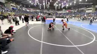 140 lbs Round Of 16 - Jayson Kienitz, Rocky Ford vs Sam Cook, Del Norte Middle School