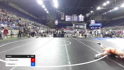 144 lbs Rnd Of 32 - Danely Villagomez, Illinois vs Trinity Roberts, Tennessee