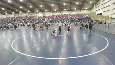 95 lbs Round 1 - Sloan Andrews, Sanderson Wrestling Academy vs Tylee Grosdidier, Payette Wrestling Club