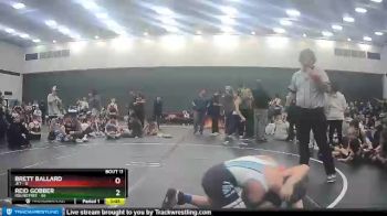 95 lbs Brett Ballard, JET vs Reid Gobber, Roundtree