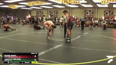 167 lbs Round 4 (6 Team) - Lincoln Carlson, BK ELITE vs SHANE SMITH, Elite Wrestling Black