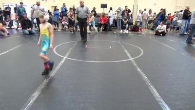 50 lbs Rr Rnd 3 - Kayden Thompson, Tri State Hammers K-4 vs Ephram Kazar, Buffalo Valley K-4