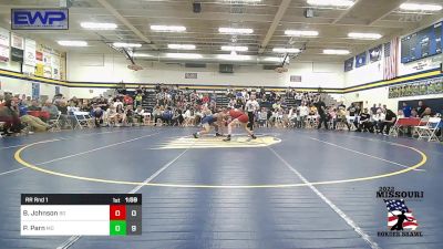 18-126 lbs Rr Rnd 1 - Brock Johnson, BB Border vs Peyton Parn, BB Missouri