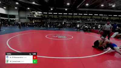 132 lbs Round Of 16 - Nicolas D'Alessandro, Londonderry vs William Leischner, Ponaganset