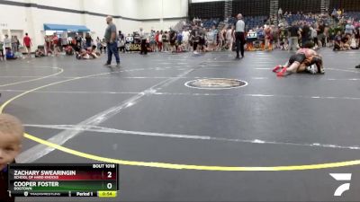 117 lbs Quarterfinal - Cooper Foster, Dogtown vs Zachary Swearingin, School Of Hard Knocks