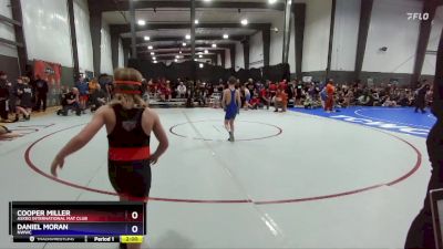 77 lbs 1st Place Match - Cooper Miller, Askeo International Mat Club vs Daniel Moran, NWWC