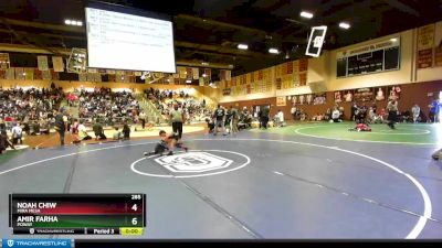 53 lbs Round 2 - Lukas Floyd, Rancho Bernardo Wrestling vs Emmett Martin, ELITE FORCE WRESTLING CLUB