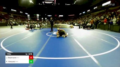 170 lbs Consi Of 32 #2 - Junior Bojorquez, South (CS) vs Kai Vasquez, Bakersfield (CS)