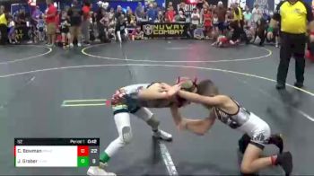 52 lbs Semis & 1st Wrestleback (8 Team) - Jacob Graber, The Funky Singlets vs Channing Bowman, Pomona Elite