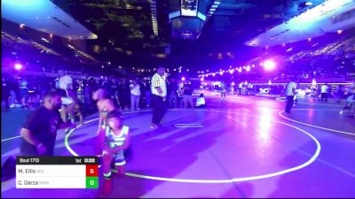 62 lbs Rr Rnd 2 - Maxwell Ellis, Red Wave Wrestling vs Cree Garza, Spokane Wrestling