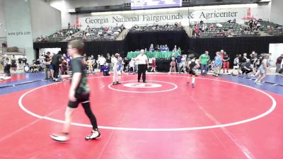 77 lbs Round Of 16 - Asher Wallin, Georgia vs Joseph Merry, Lumpkin County Wresting