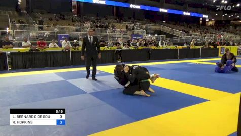 LUCAS BERNARDO DE SOUSA MARTINS vs RYAN HOPKINS 2024 Pan Jiu Jitsu IBJJF Championship