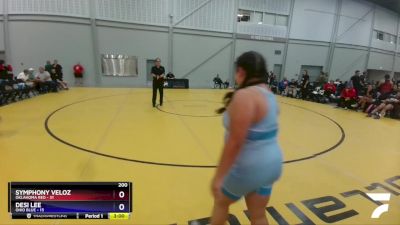 225 lbs Round 3 (6 Team) - Kinslee Collier, Oklahoma Red vs Jennifer Huaracha-Arellanos, Ohio Blue