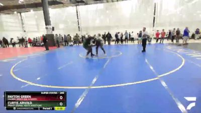 288 lbs Cons. Semi - Curtis Arnold, Prince George Youth Wrestling vs Payton Green, Caliber Wrestling Academy