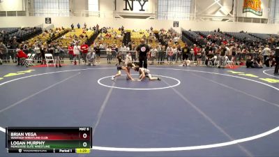 70 lbs Quarterfinal - Logan Murphy, Mongoose Elite Wrestling vs Brian Vega, Wantagh Wrestling Club