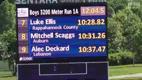 Replay: Class 1-2 3200 M Finals - 2022 VHSL Outdoor Championships | Class 1-2 | Jun 4 @ 9 AM