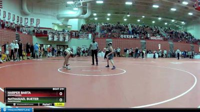 100 lbs Champ. Round 2 - Harper Barta, Brownsburg vs Nathanael Bueter, Independent