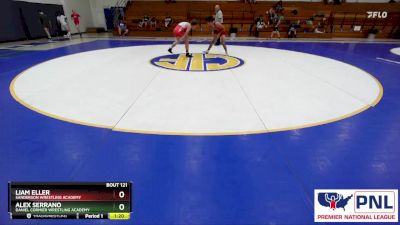 139 lbs Round 3 - Liam Eller, Sanderson Wrestling Academy vs Alex Serrano, Daniel Cormier Wrestling Academy