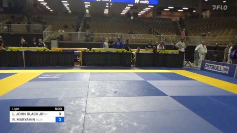 LEO JOHN BLACK JR vs RAFAEL MARYAHIN 2024 Pan Jiu Jitsu IBJJF Championship