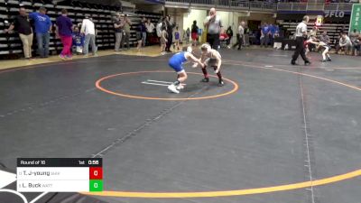 65 lbs Round Of 16 - Tate Johnson-young, Shikellamy vs Logan Buck, Wattsburg