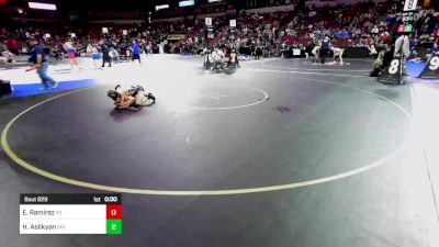 106 lbs Consi Of 16 #2 - Erik Ramirez, Palm Desert (SS) vs Henry Aslikyan, Birmingham (LA)