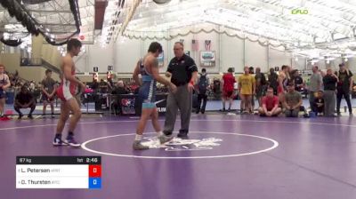 67 kg Quarterfinal - Lenny Petersen, Air Force RTC vs Dylan Thurston, IRTC