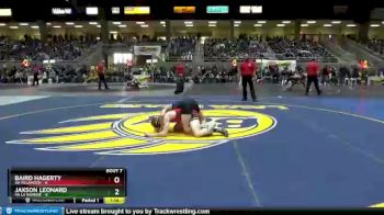 126 lbs Semis & 1st Wrestleback (8 Team) - Baird Hagerty, 4A Tillamook vs Jaxson Leonard, 4A La Grande