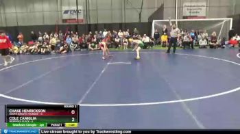 80 lbs Round 2 (6 Team) - Cole Caniglia, Nebraska Black vs Chase Henrickson, South Dakota Thunder