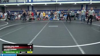 92 lbs Round 1 (8 Team) - Hayden Barber, Ranger WC vs Mathew Mulligan, Bitetto Trained