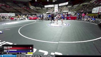 138 lbs Round 4 (16 Team) - Aila Duus, SCVWA vs Maci Stemmons, MDWA