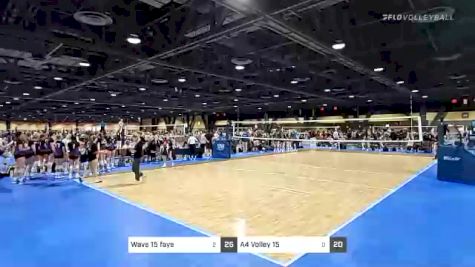 Wave 15 faye vs A4 Volley 15 - 2022 JVA West Coast Cup presented by Nike