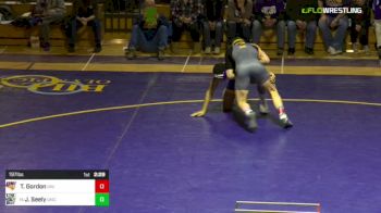 197 lbs Tyrell Gordon, UNI vs Jacob Seely, UNC