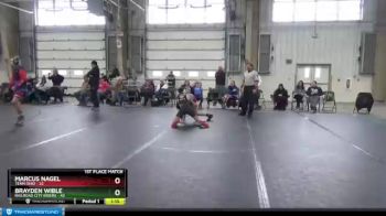 100 lbs Finals (2 Team) - Marcus Nagel, Team Ohio vs Brayden Wible, Railroad City Riders