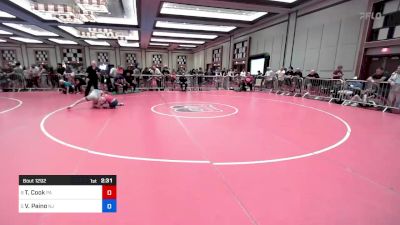 120 lbs Quarterfinal - Tyson Cook, Pa vs Vincent Paino, Nj