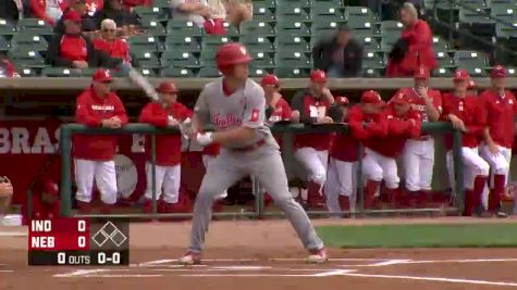 Indiana at Nebraska | 2018 Big Ten Baseball Game #2