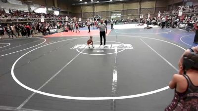 54 lbs Quarterfinal - Jordan Trujillo, Pueblo County WC vs Everett Brewington, Black Fox Wr Ac