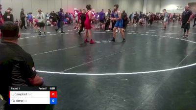 149 lbs Round 1 - Grayson Berg, Florida vs Lucas Campbell, Trident Wrestling Club